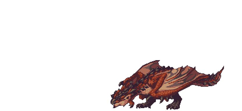 Fireball clipart animation sprite. Monster hunter rathalos by