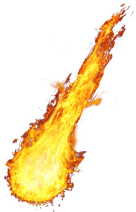 fireball clipart flame design