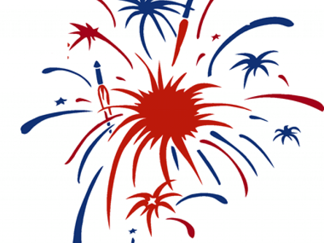 fireworks clipart 4th july