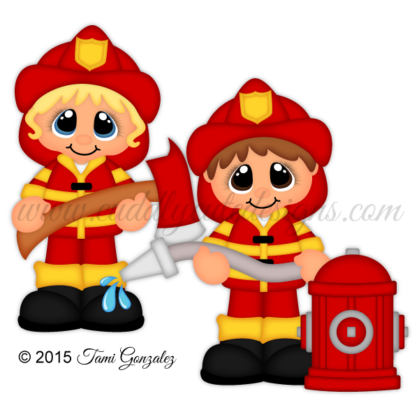 firefighter clipart african american