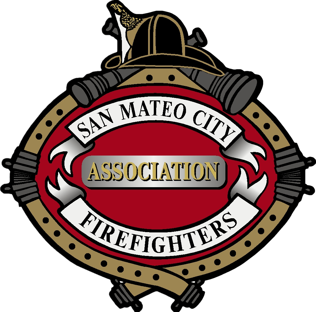 Firefighter clipart crest. San mateo city firefighters