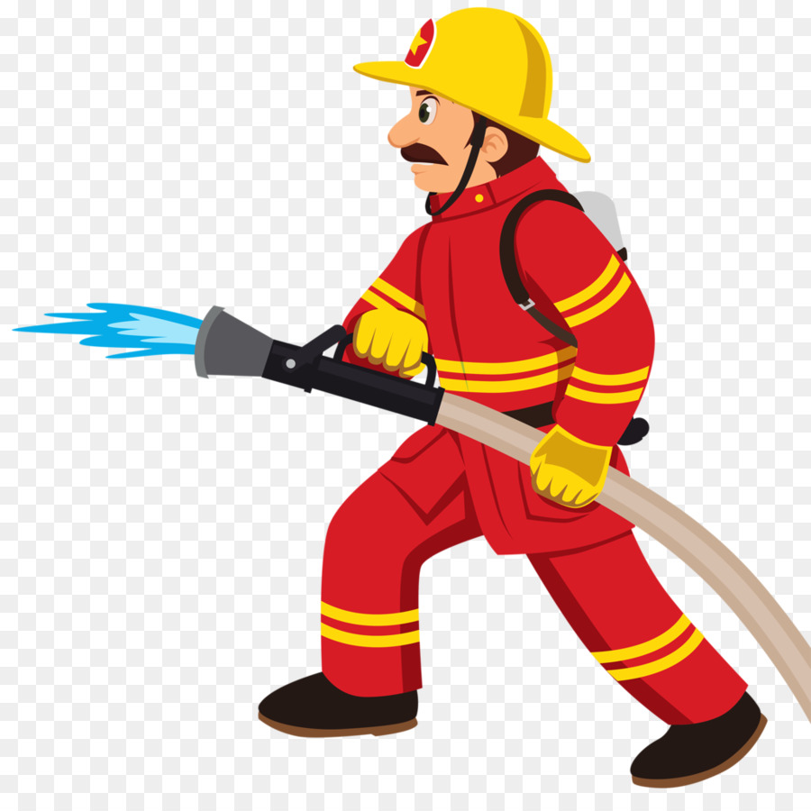Fireman clipart gambar. Firefighter cartoon png download