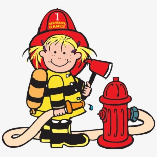 firefighter clipart group