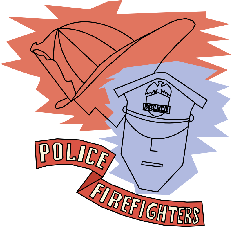 Firefighter police