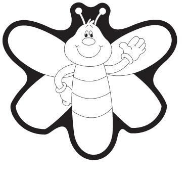 firefly clipart black and white
