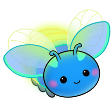 firefly clipart cute