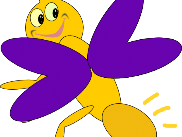 firefly clipart flying