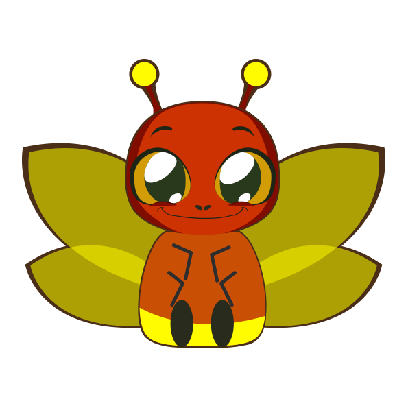 firefly clipart paper