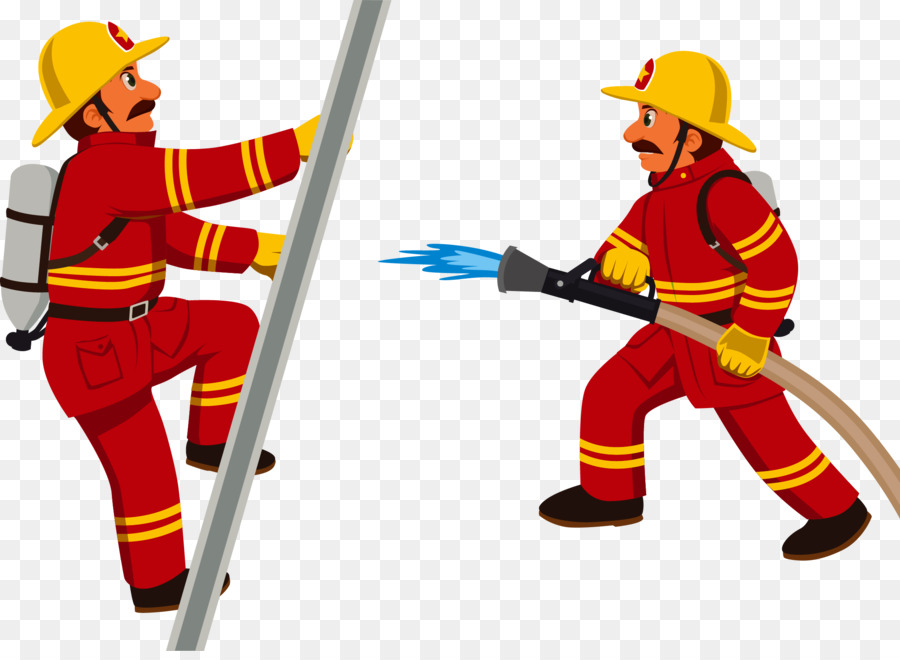 fireman clipart firefighter team