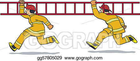 fireman clipart ladder