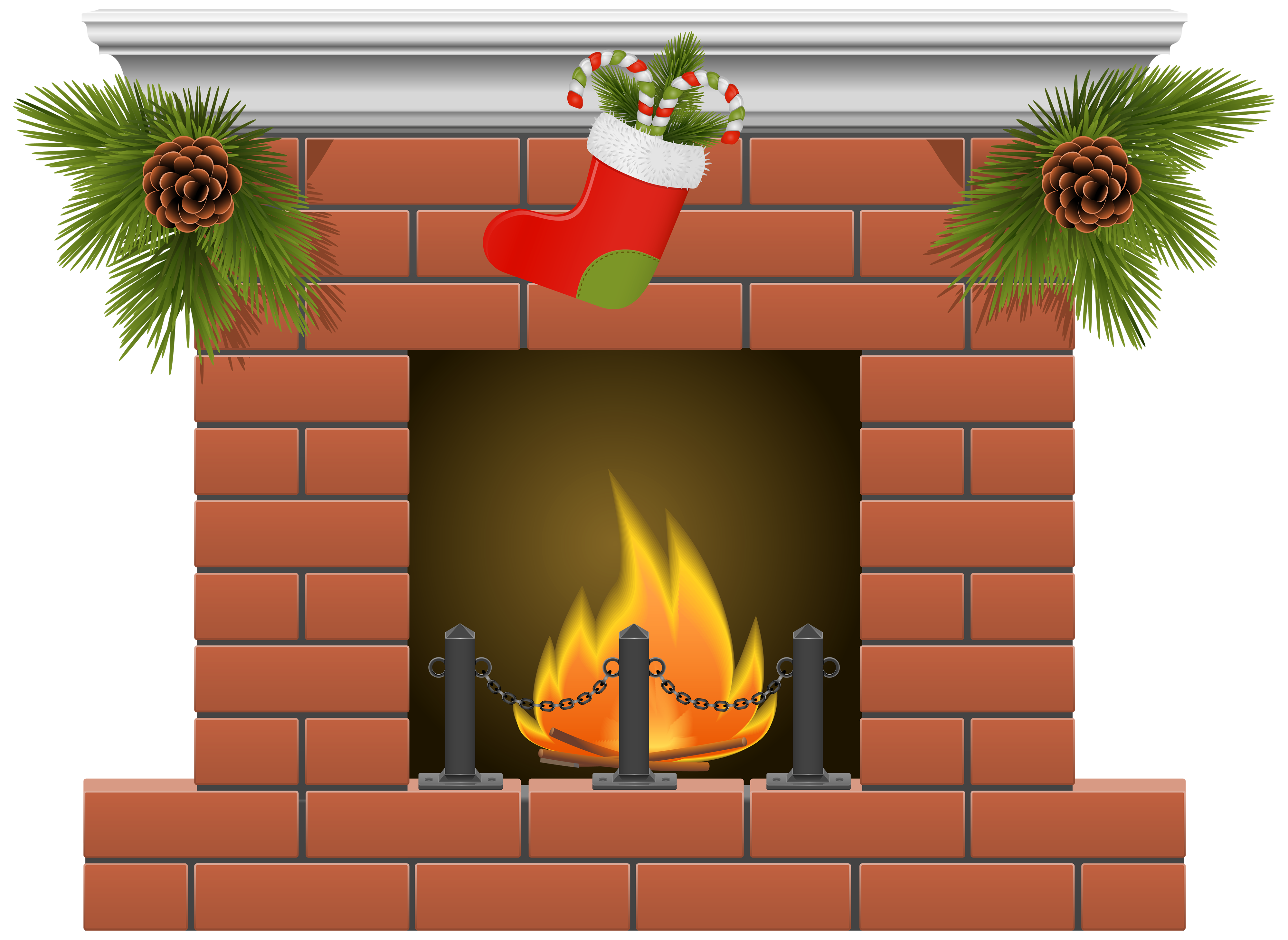 Clipart Christmas Chimney Clipart Christmas Chimney Transparent FREE