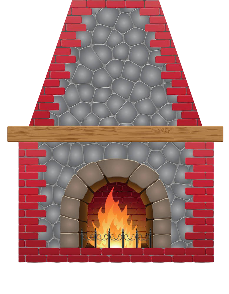 fireplace clipart gas fireplace