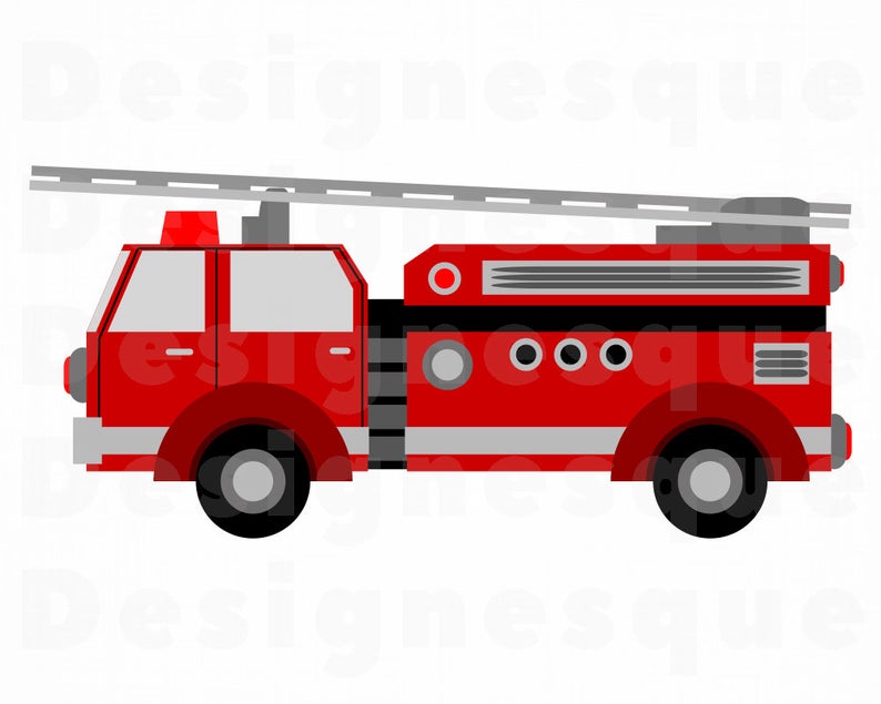 Firetruck clipart driver. Fire truck svg engine