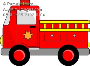 firetruck clipart emergency service