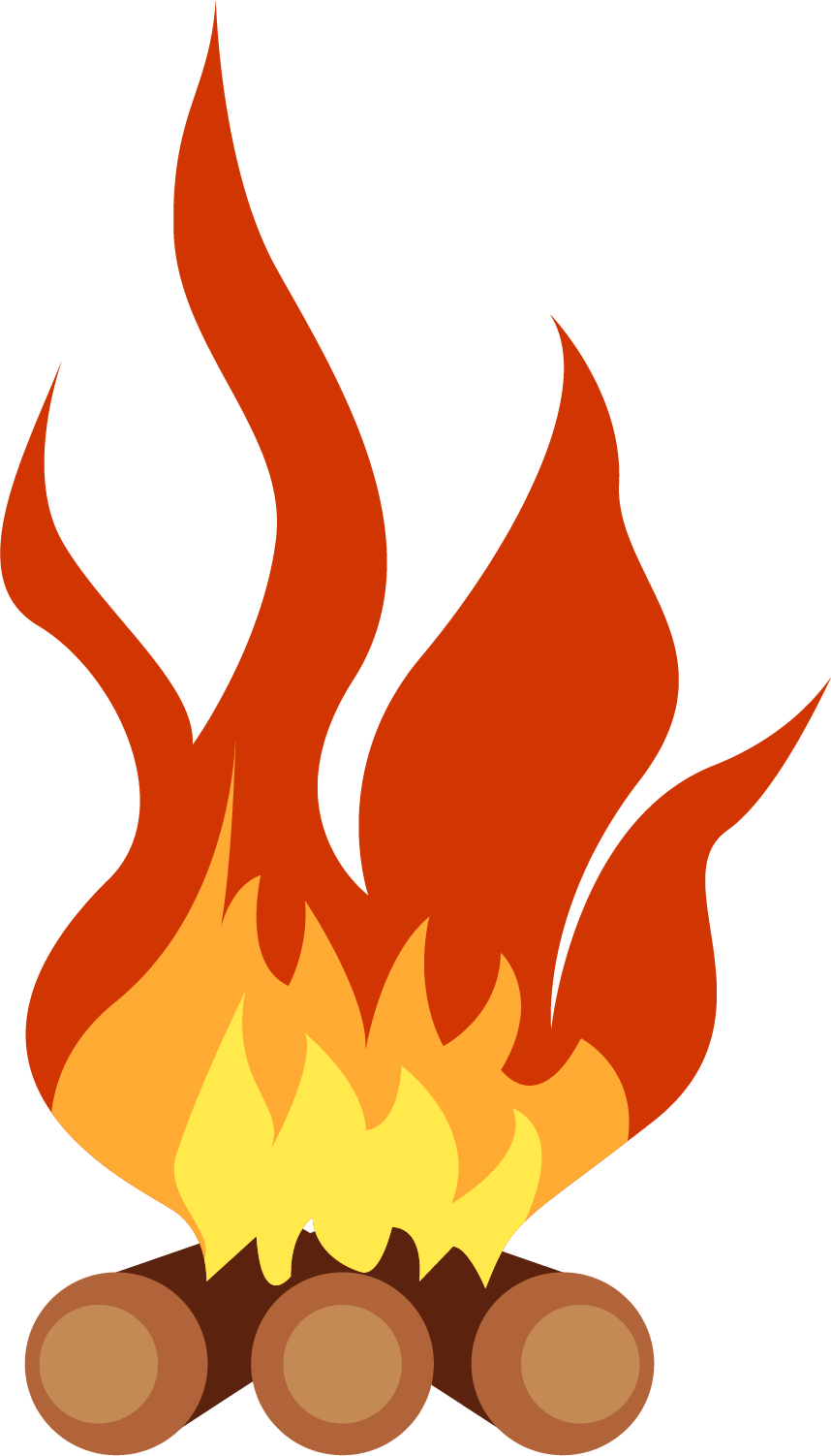 Firewood clipart camp fire. Bonfire cartoon campfire clip