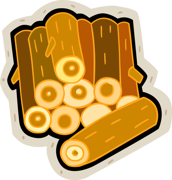 firewood clipart fireplace wood