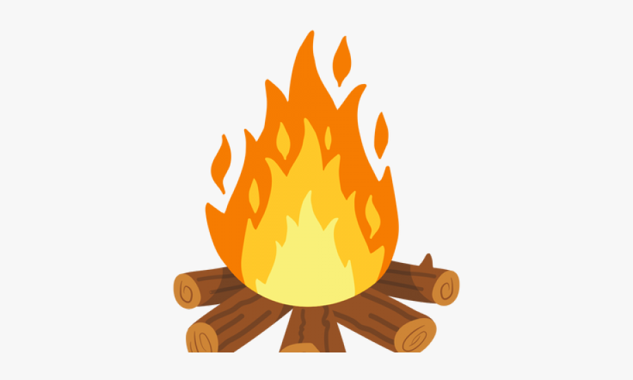 firewood clipart signal fire