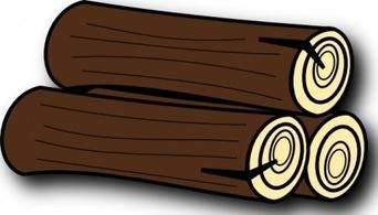 firewood clipart stack wood