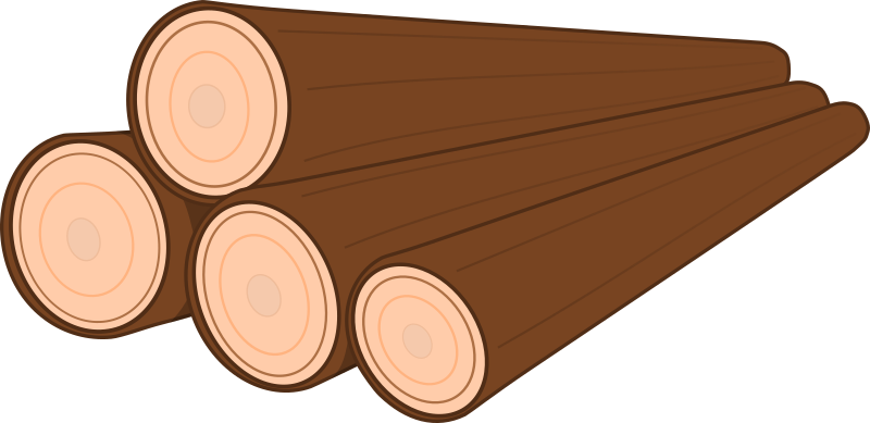 log clipart log