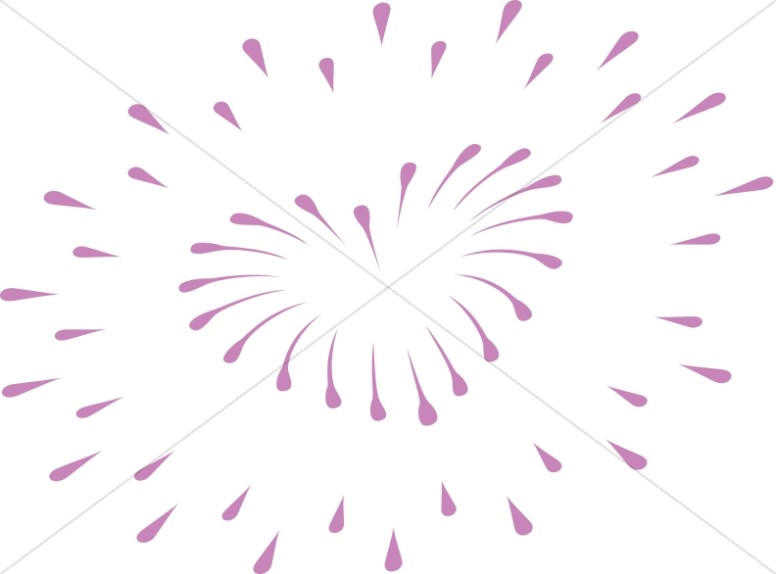 Firework clipart heart. Purple independence day 