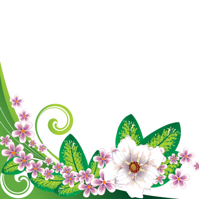 Floral clipart banner, Floral banner Transparent FREE for download on