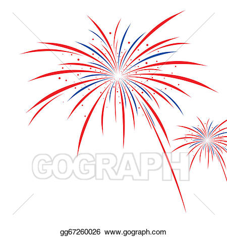 firework clipart white background