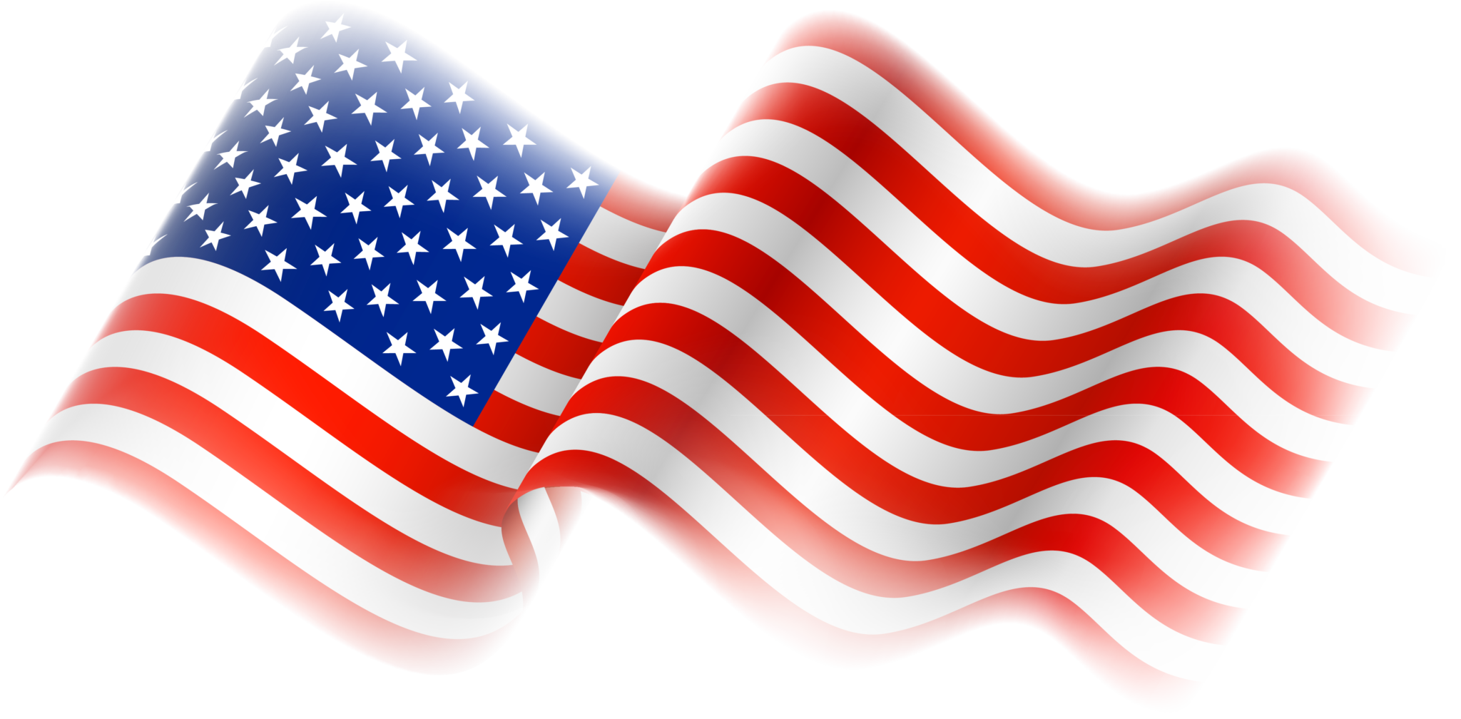fireworks clipart american flag