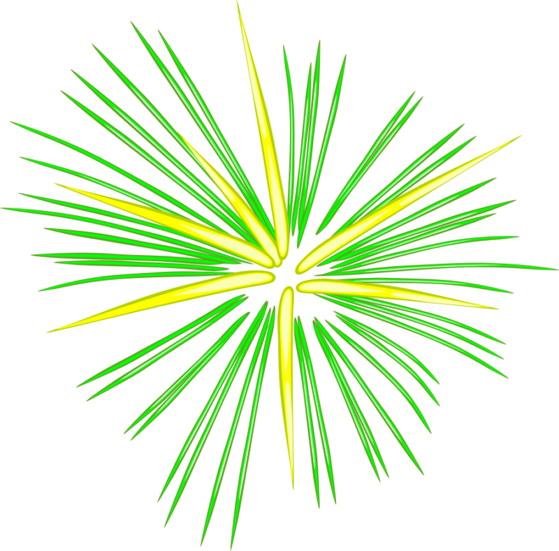 fireworks clipart baseball