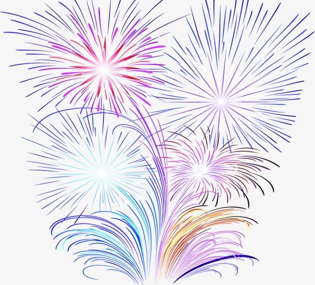 fireworks clipart celebration