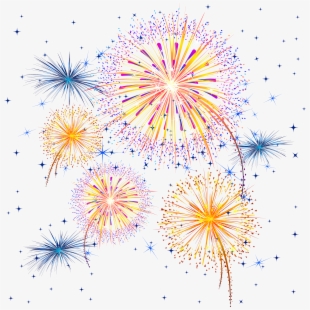 fireworks clipart sparkle