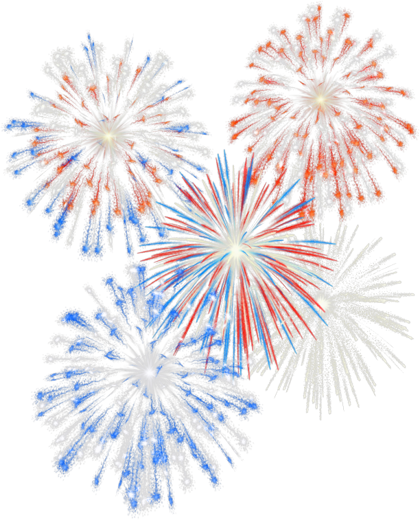 fireworks clipart well done