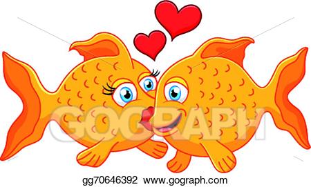 fish clipart couple