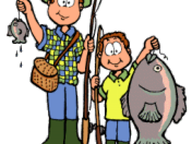 grandfather clipart fishing