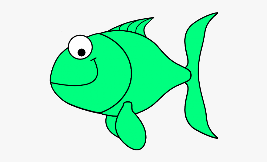fish clipart green