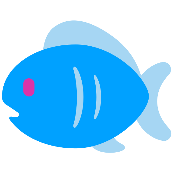 Fish clipart icon. U f art madewithkwippe