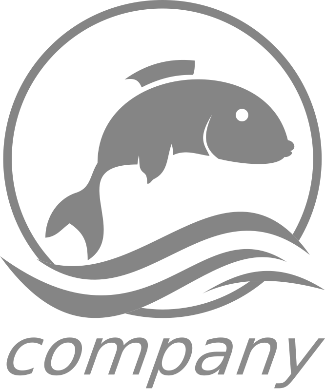 Logo clipart seafood. Fish medium image png