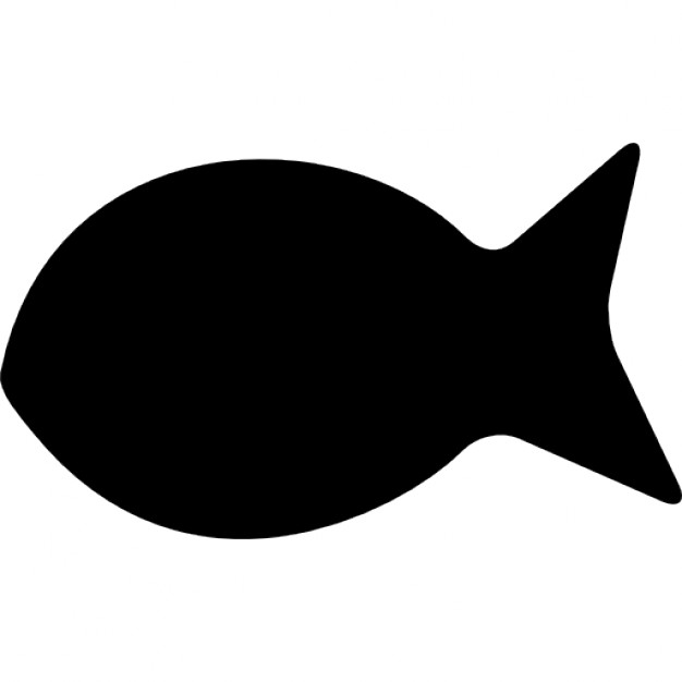 fish clipart silhouette
