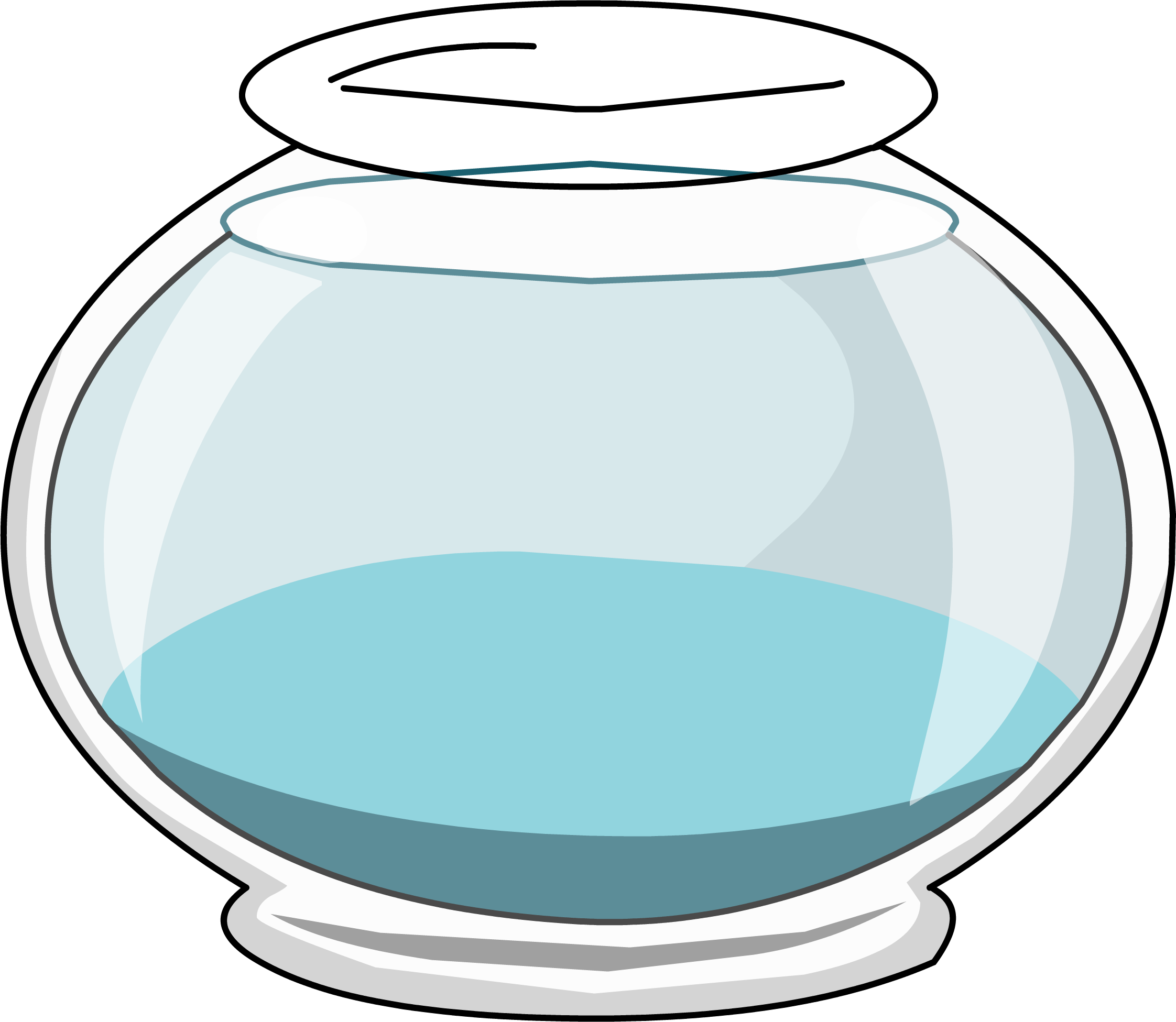 fishbowl clipart background