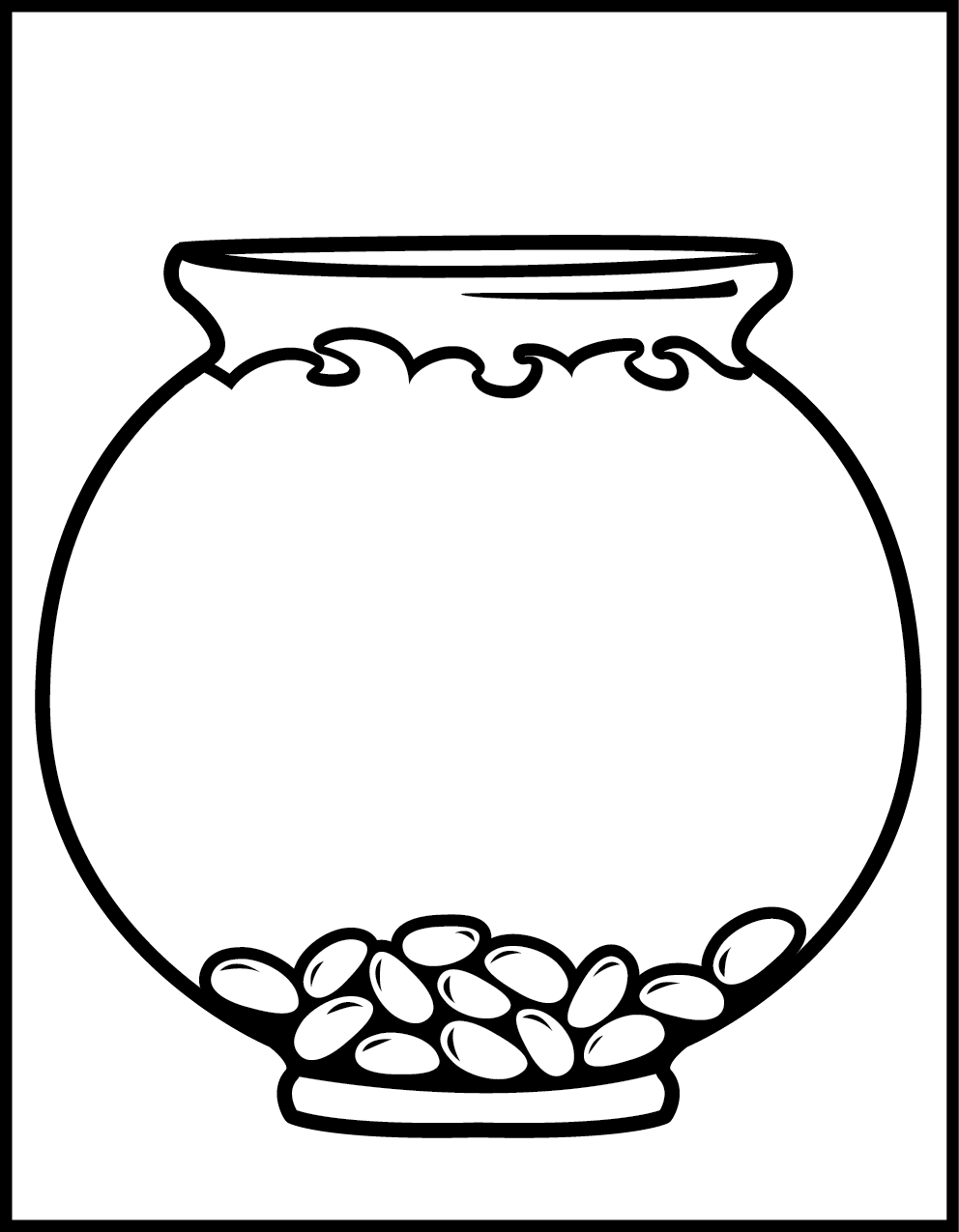 rice clipart outline