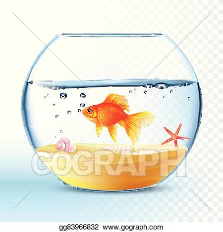 goldfish clipart abstract