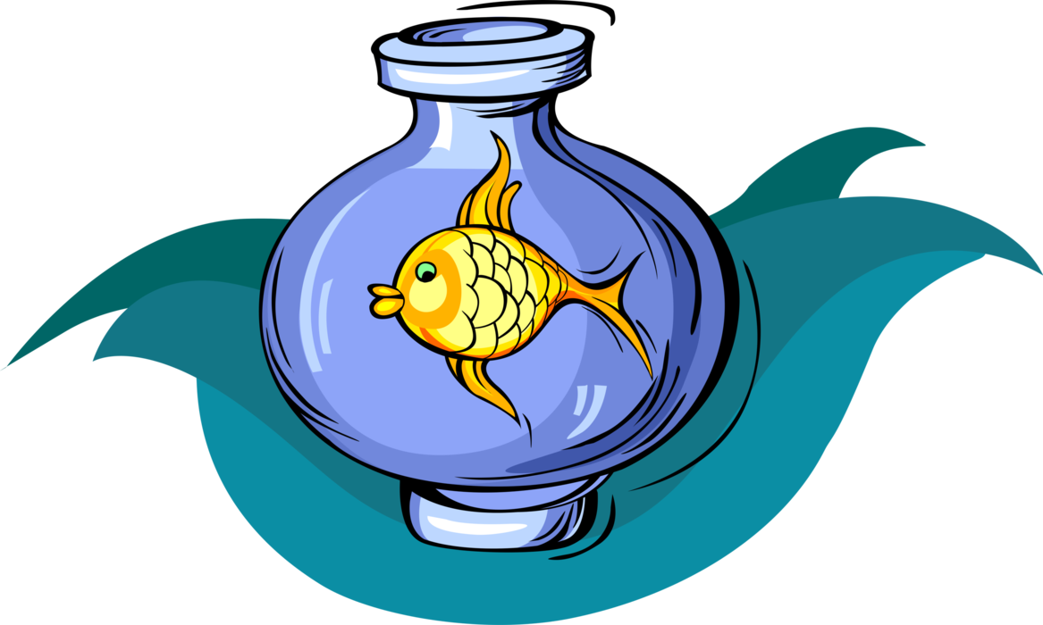 fishbowl clipart goldfish bowl