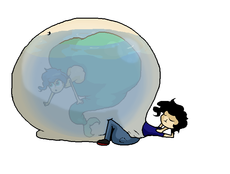 fishbowl clipart surprised