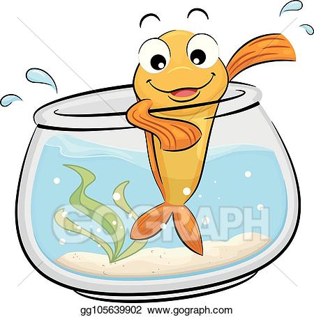 fishbowl clipart vector