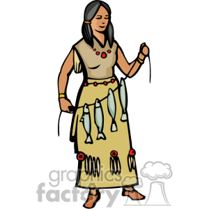 People fishing cliparts free. Indians clipart tribal person