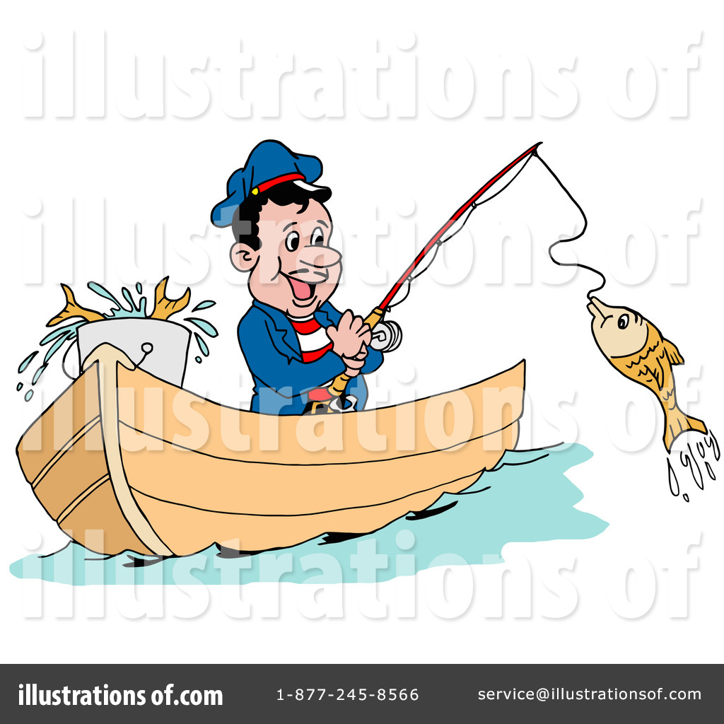 fishing clipart illustration