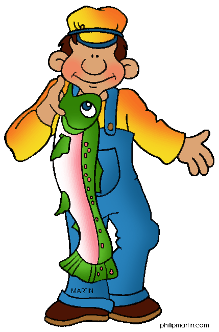 fisherman clipart occupation
