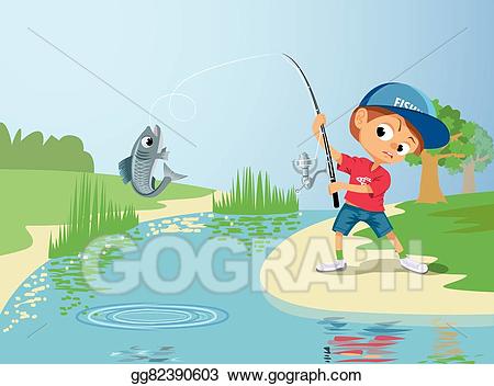 fisherman clipart river water river