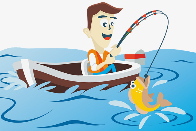 fisherman clipart sea clipart