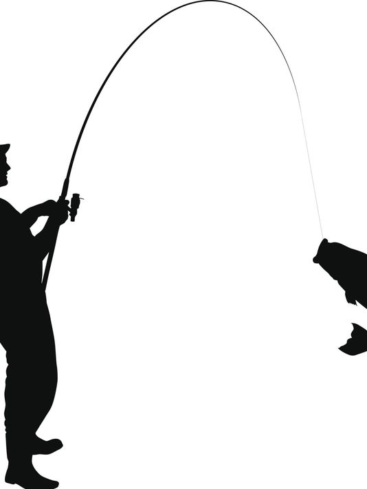 Free fishing images download. Fisherman clipart silhouette