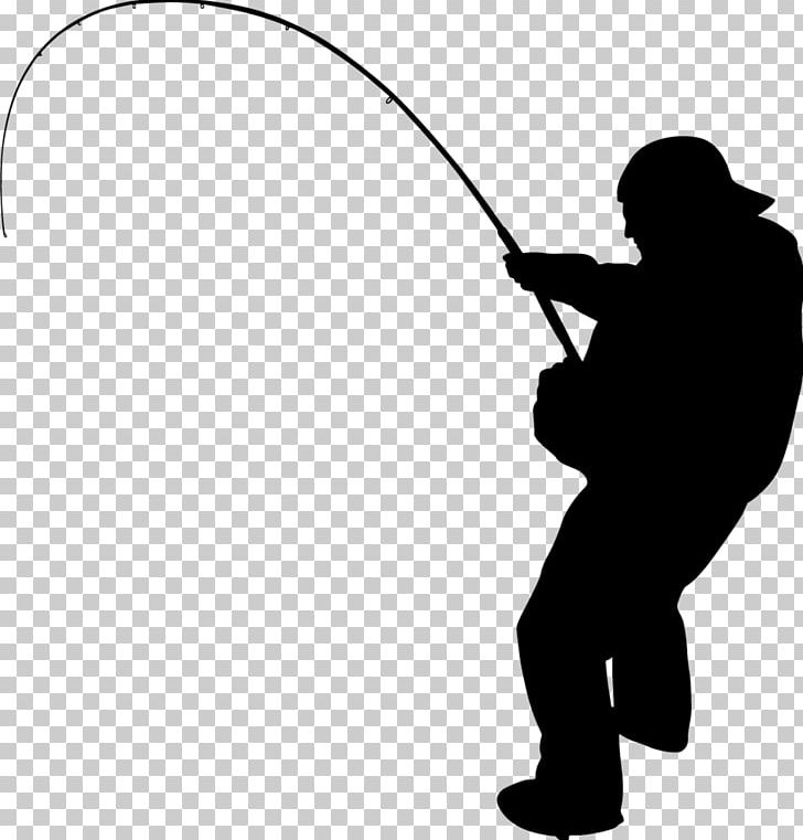 Fishing png angle black. Fisherman clipart silhouette
